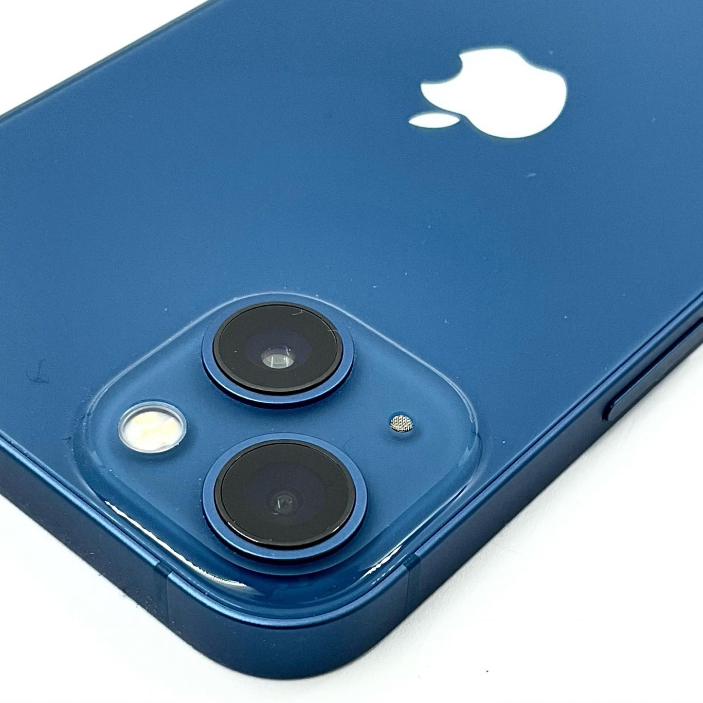 【全額返金保証】【最速発送】Apple iPhone iPhone 13 128GB ブルー docomo 白ロム 動作確認済 100%