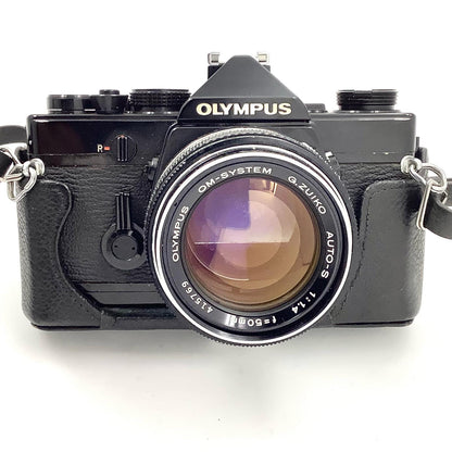 【最速発送】OLYMPUS OM-1 ボディ ブラック + G.ZUIKO AUTO-S 50mm F1.4【難有】