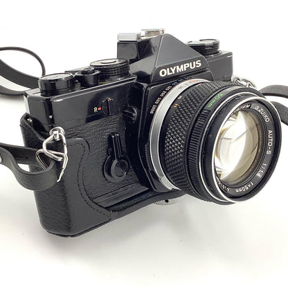 【最速発送】OLYMPUS OM-1 ボディ ブラック + G.ZUIKO AUTO-S 50mm F1.4【難有】