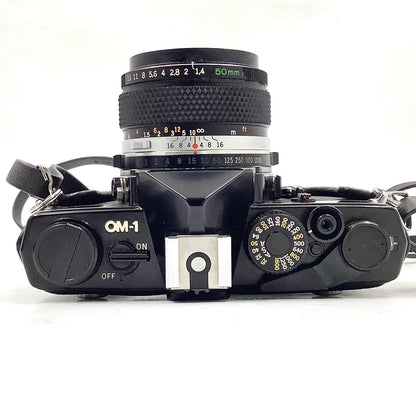 【最速発送】OLYMPUS OM-1 ボディ ブラック + G.ZUIKO AUTO-S 50mm F1.4【難有】