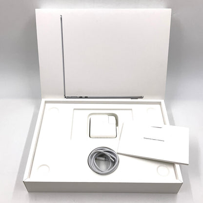 【全額返金保証】【最速発送】Apple MacBook Air 13.6インチ 2022 M2 8GB SSD 256GB シルバー 96% 超美品 動作確認済