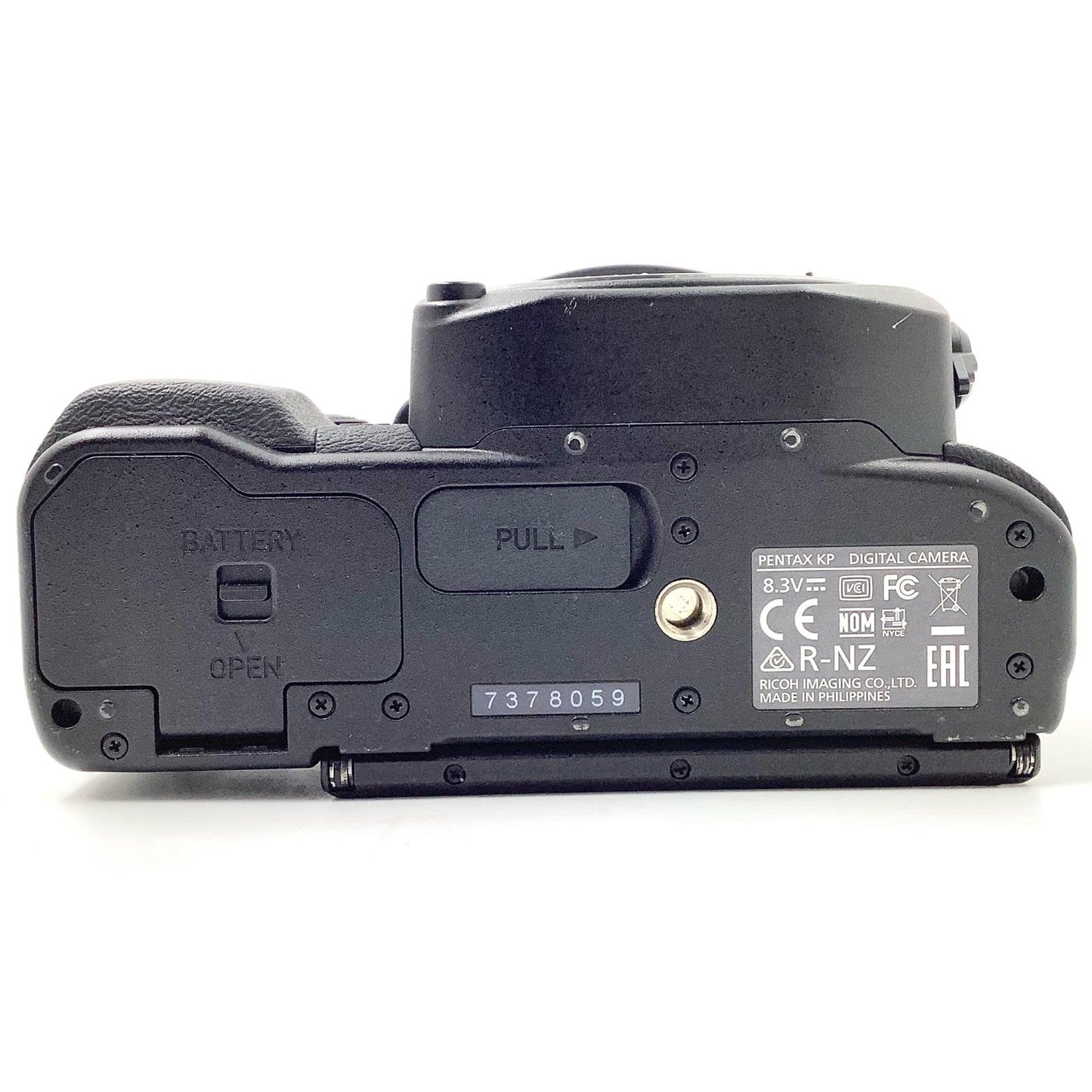 【全額返金保証】【最速発送】PENTAX デジタル一眼 PENTAX KP ボディ [ブラック] ブラック 美品 動作確認済