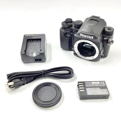 【全額返金保証】【最速発送】PENTAX デジタル一眼 PENTAX KP ボディ [ブラック] ブラック 美品 動作確認済