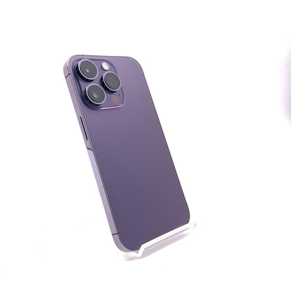 【全額返金保証】【最速発送】Apple iPhone iPhone 14 Pro 256GB ディープパープル au SIMフリー 超美品 動作確認済 100%