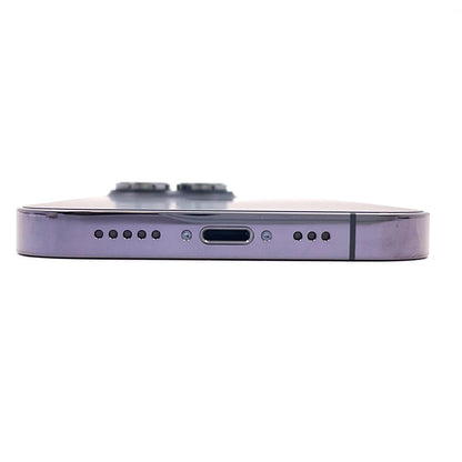 【全額返金保証】【最速発送】Apple iPhone iPhone 14 Pro 256GB ディープパープル au SIMフリー 超美品 動作確認済 100%