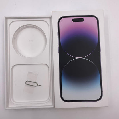 【全額返金保証】【最速発送】Apple iPhone iPhone 14 Pro 256GB ディープパープル au SIMフリー 超美品 動作確認済 100%