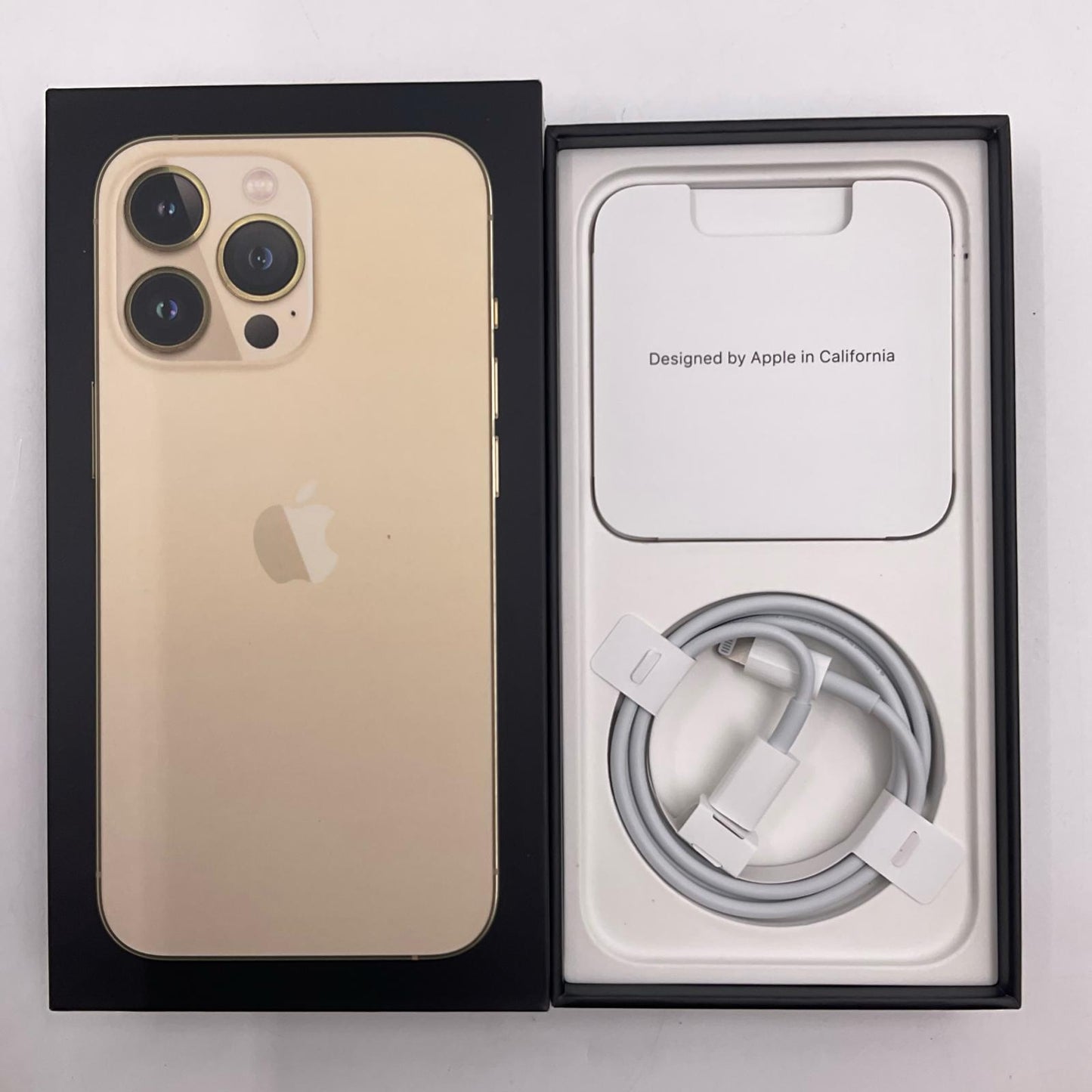 【全額返金保証】【最速発送】Apple iPhone iPhone 13 Pro 128GB ゴールド SIMフリー 白ロム 動作確認済 76%