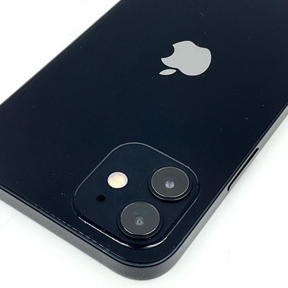 【全額返金保証】【最速発送】Apple iPhone iPhone 12 64GB ブラック au SIMフリー 白ロム 動作確認済 92%
