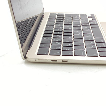 【全額返金保証】【最速発送】Apple MacBook Air 13.6インチ 2025 Apple M4 16GB SSD 256GB スターライト 100% 美品 動作確認済