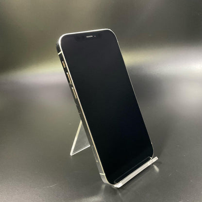 【全額返金保証】【最速発送】Apple iPhone iPhone 12 Pro 256GB シルバー docomo SIMフリー 白ロム 動作確認済 70%