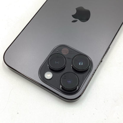 【全額返金保証】【最速発送】Apple iPhone iPhone 14 Pro Max 128GB スペースブラック au SIMフリー 動作確認済 85%