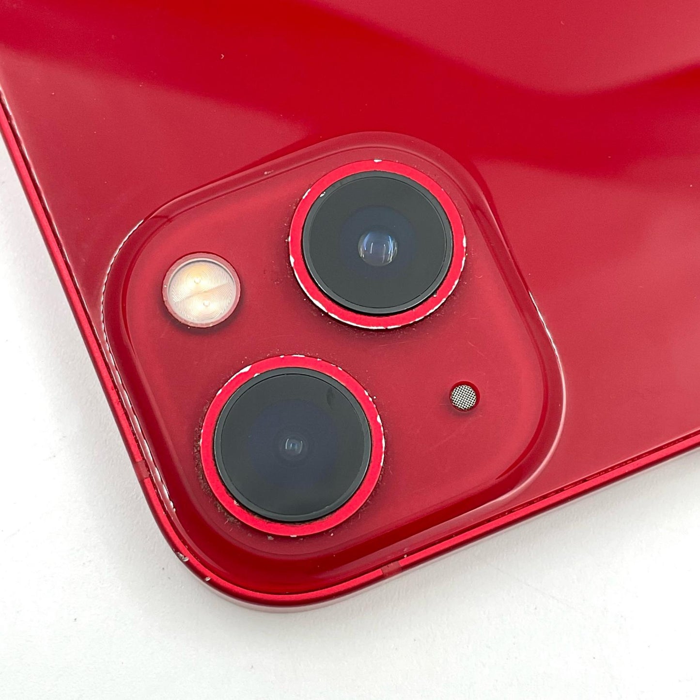 【全額返金保証】【最速発送】Apple iPhone iPhone 13 128GB (PRODUCT)RED SIMフリー 白ロム 動作確認済 80%