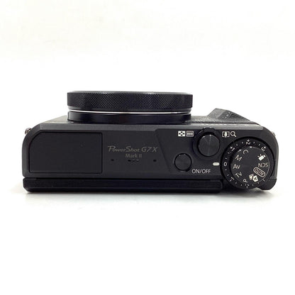 【全額返金保証】【最速発送】Canon コンパクトデジタルカメラ PowerShot G7 X Mark II 美品 動作確認済