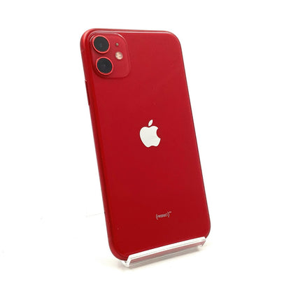 【全額返金保証】【最速発送】Apple iPhone iPhone 11 128GB (PRODUCT)RED Softbank 白ロム 動作確認済 72%