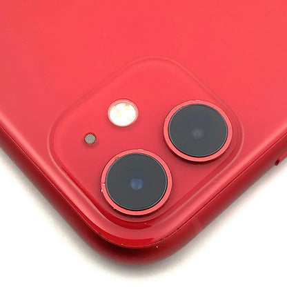 【全額返金保証】【最速発送】Apple iPhone iPhone 11 128GB (PRODUCT)RED Softbank 白ロム 動作確認済 72%