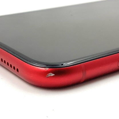 【全額返金保証】【最速発送】Apple iPhone iPhone 11 128GB (PRODUCT)RED Softbank 白ロム 動作確認済 72%
