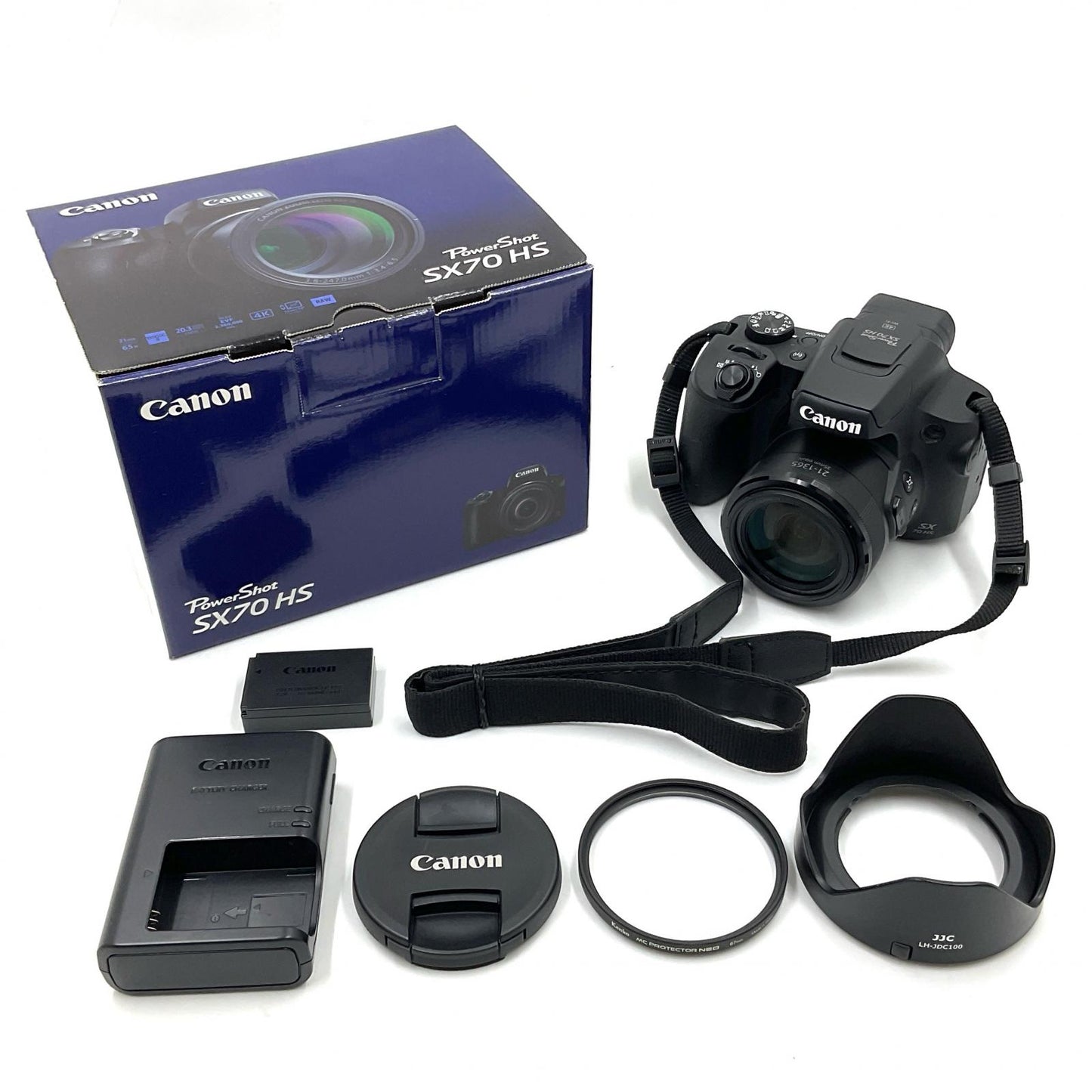【全額返金保証】【最速発送】Canon コンパクトデジタルカメラ PowerShot SX70 HS 美品 動作確認済