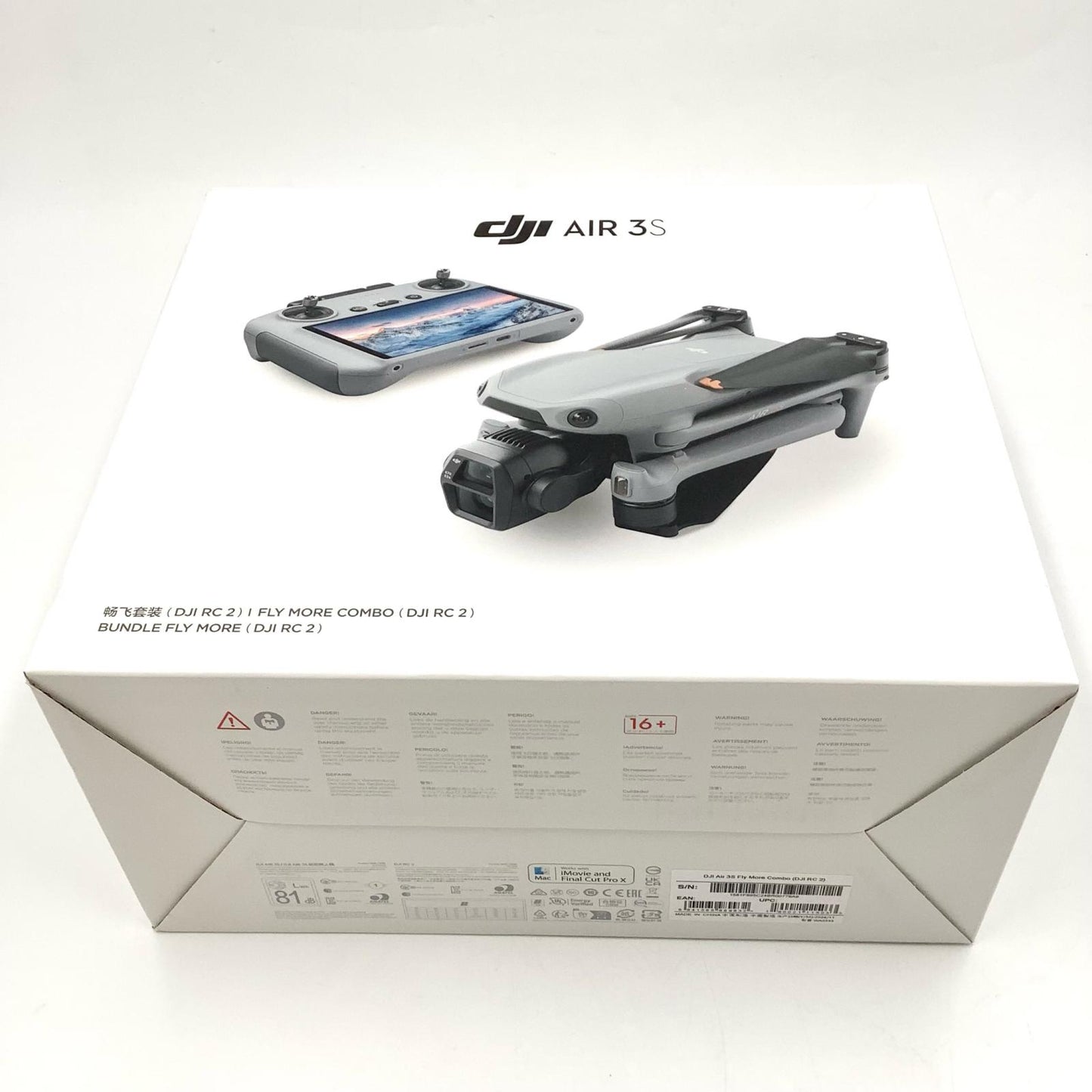 【全額返金保証】【最速発送】DJI Air 3S Fly Moreコンボ (DJI RC 2付属) 新品未開封 即納OK