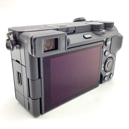 【全額返金保証】【最速発送】Sony デジタル一眼 α6700 ILCE-6700 ボディ ブラック 美品 動作確認済