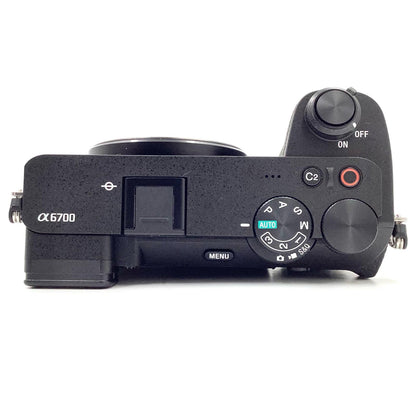 【全額返金保証】【最速発送】Sony デジタル一眼 α6700 ILCE-6700 ボディ ブラック 美品 動作確認済