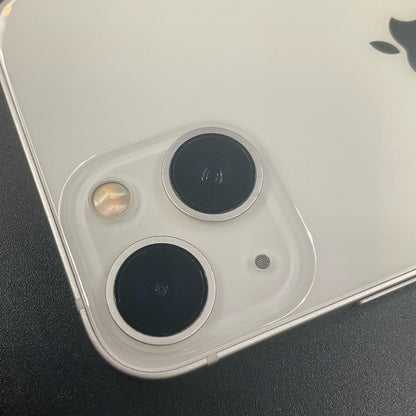 【全額返金保証】【最速発送】Apple iPhone iPhone 13 mini 128GB スターライト Softbank 白ロム 動作確認済 85%