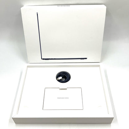 【全額返金保証】【最速発送】Apple MacBook Air 15インチ 2023 M2 8GB SSD 256GB ミッドナイト 100% 動作確認済