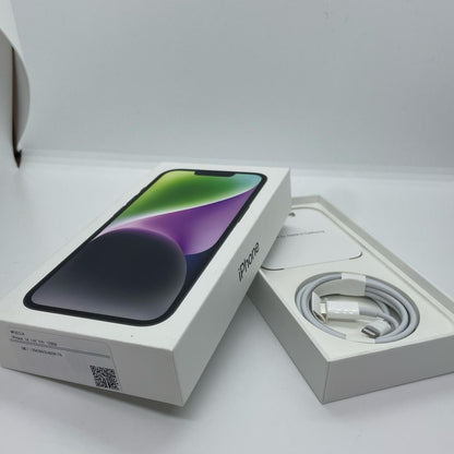 【全額返金保証】【最速発送】Apple iPhone iPhone 14 128GB ミッドナイト SIMフリー 動作確認済 93%