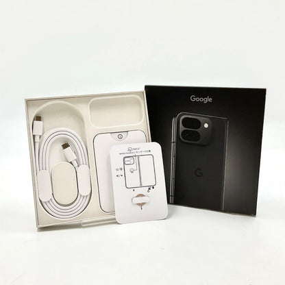 【全額返金保証】【最速発送】Google Pixel 9 Pro Fold 512GB Obsidian SIMフリー GC15S 白ロム 美品 動作確認済
