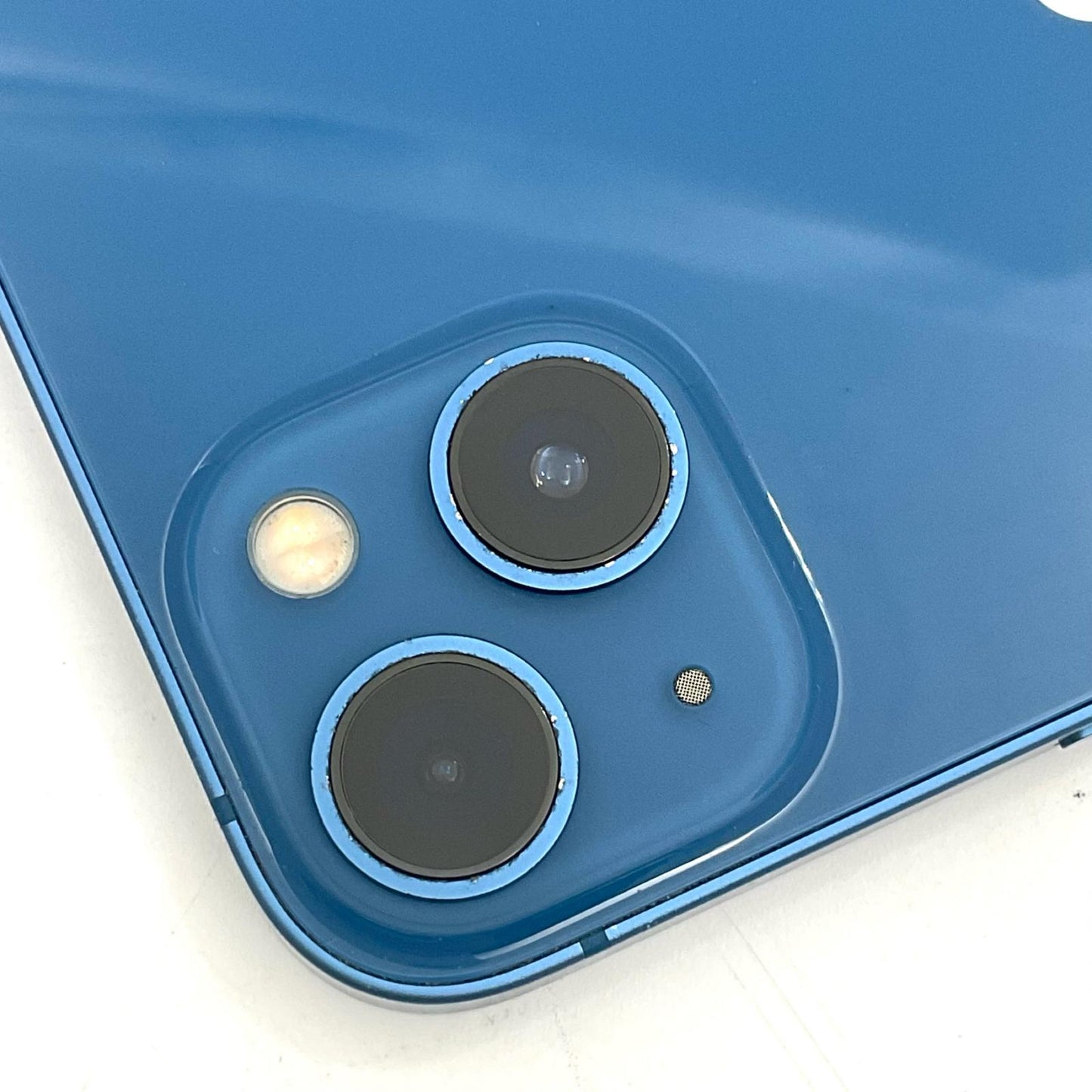 【全額返金保証】【最速発送】Apple iPhone iPhone 13 128GB ブルー docomo 白ロム 動作確認済 84%