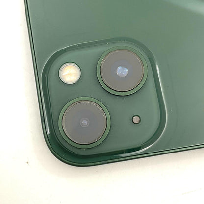 【全額返金保証】【最速発送】Apple iPhone iPhone 13 128GB グリーン au 動作確認済 81%