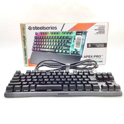 【全額返金保証】【最速発送】steelseries Apex Pro TKL JP KB-00012 動作確認済