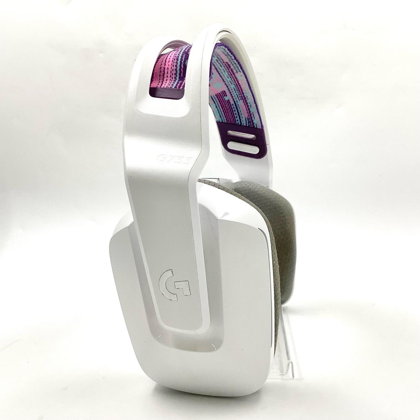【全額返金保証】【最速発送】Logicool G733 LIGHTSPEED ワイヤレス ゲーミングヘッドセット G733-WH 動作確認済