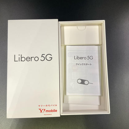 【全額返金保証】【最速発送】ZTE Libero 5G 64GB ホワイト Softbank A003ZT 白ロム 動作確認済