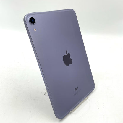 【全額返金保証】【最速発送】Apple iPad mini 8.3インチ 第6世代 256GB パープル WiFi+Cellular SIMフリー 白ロム 美品 動作確認済