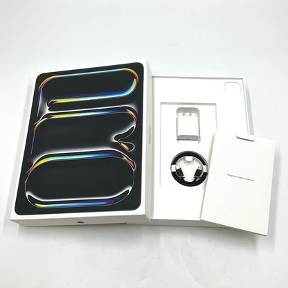 【全額返金保証】【最速発送】Apple iPad Pro (M4) 13インチ 512GB スペースブラック WiFi+Cellular SIMフリー 白ロム 動作確認済
