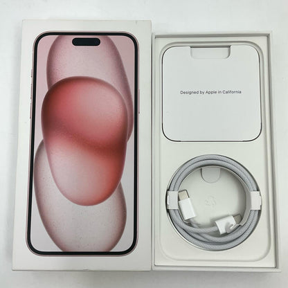 【全額返金保証】【最速発送】Apple iPhone iPhone 15 Plus 256GB ピンク SIMフリー 白ロム 動作確認済 86%