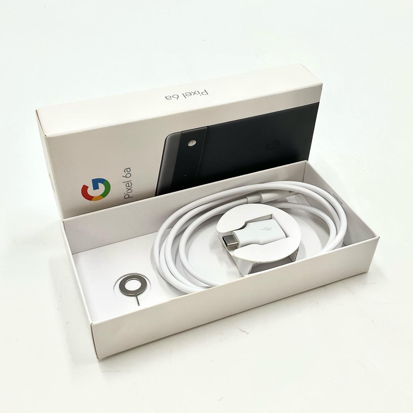 【全額返金保証】【最速発送】Google Pixel 6a 128GB チャコール Softbank GB17L 白ロム 動作確認済