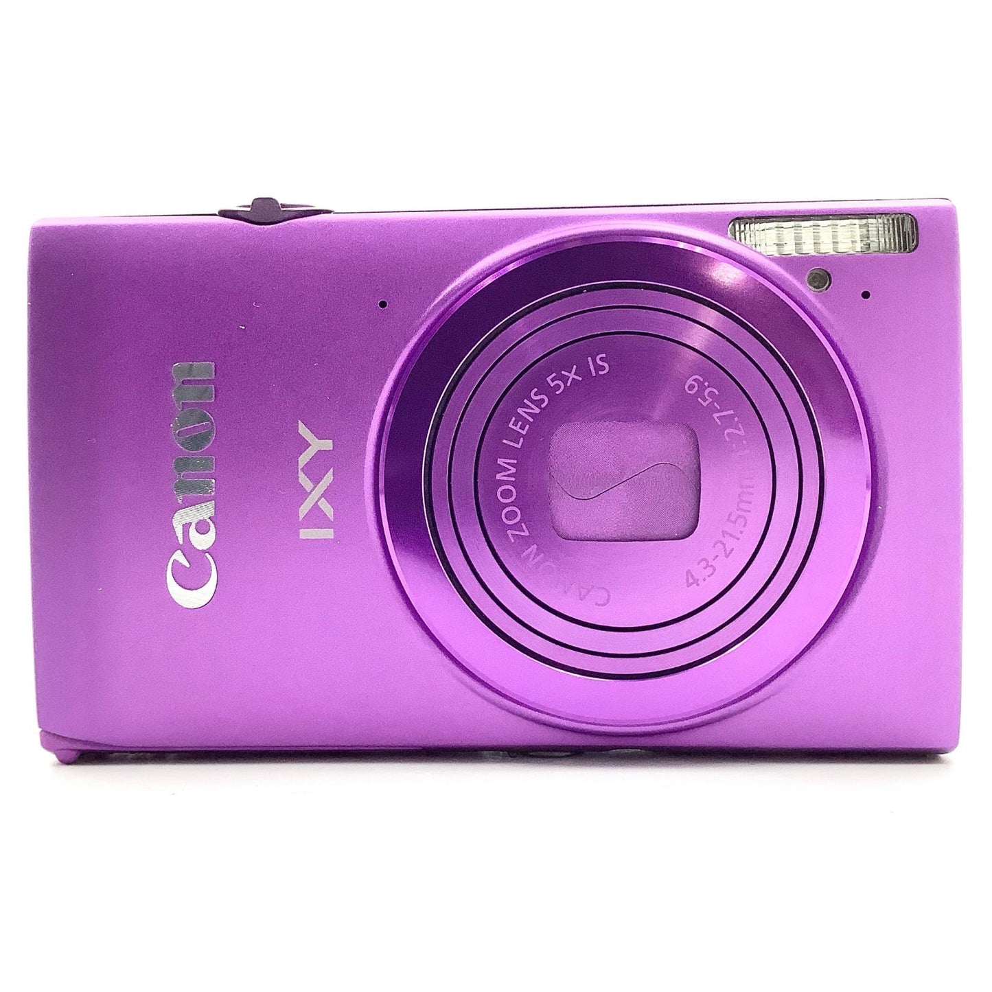 【全額返金保証】【最速発送】Canon コンパクトデジタルカメラ IXY 430F [パープル] 美品 動作確認済
