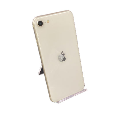 【全額返金保証】【最速発送】Apple iPhone iPhone SE（第3世代） 128GB スターライト SIMフリー 白ロム 動作確認済 82%