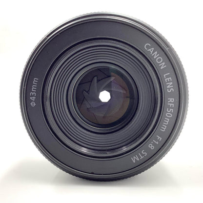 【全額返金保証】【最速発送】Canon RF50mm F1.8 STM 超美品 動作確認済