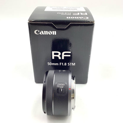 【全額返金保証】【最速発送】Canon RF50mm F1.8 STM 超美品 動作確認済