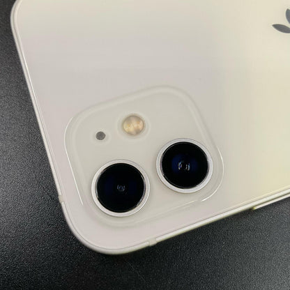 【全額返金保証】【最速発送】Apple iPhone iPhone 12 64GB ホワイト au SIMフリー 白ロム 動作確認済 85%