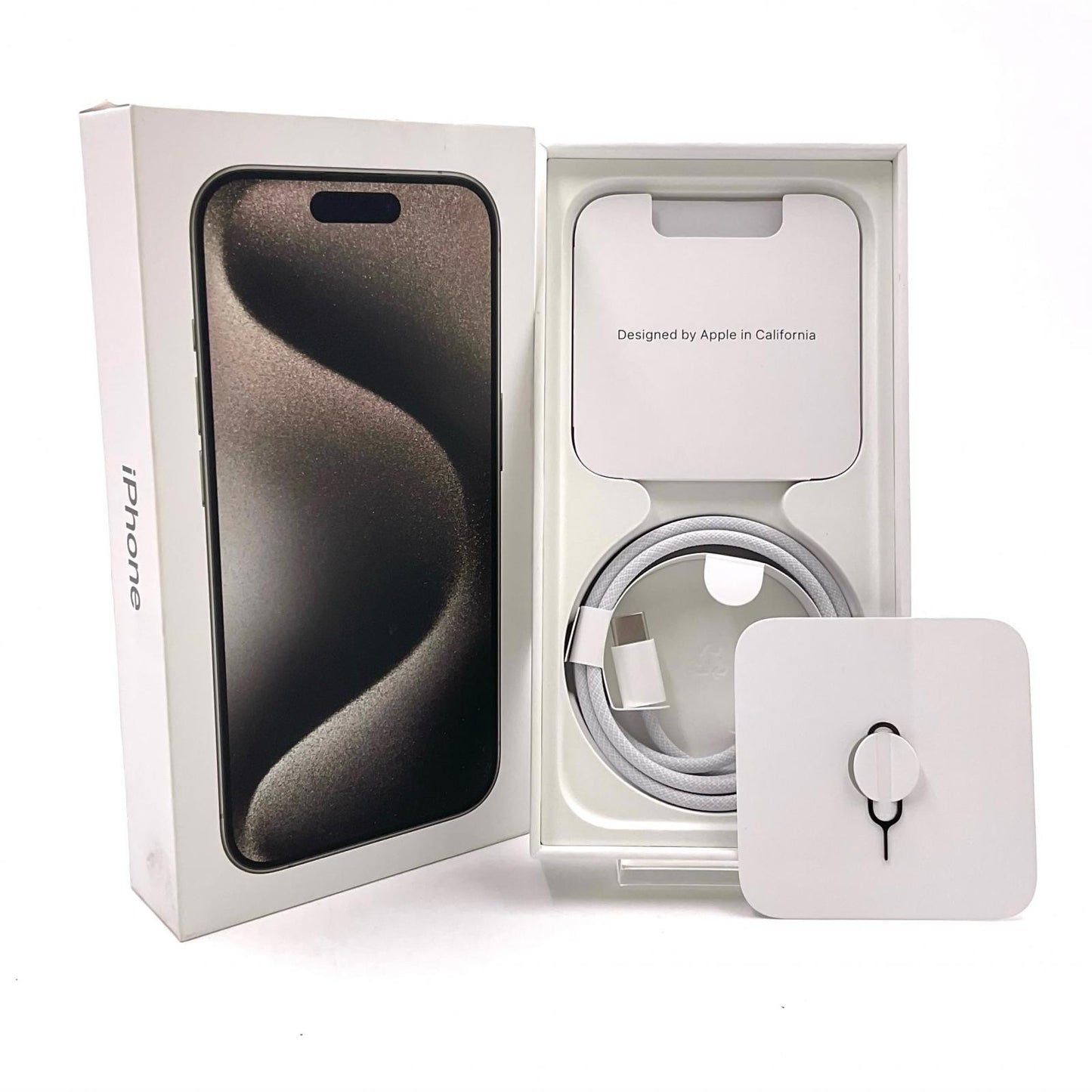 【全額返金保証】【最速発送】Apple iPhone iPhone 15 Pro 256GB ナチュラルチタニウム SIMフリー 白ロム 美品 動作確認済 88%