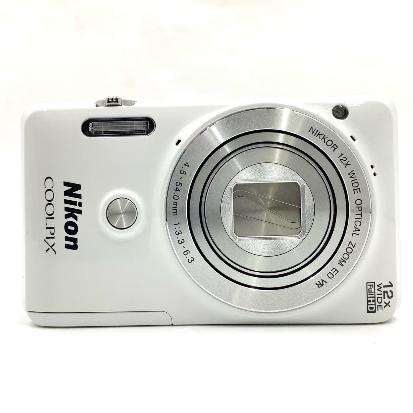 【全額返金保証】【最速発送】Nikon コンパクトデジタルカメラ COOLPIX S6900 [ナチュラルホワイト] 美品 動作確認済