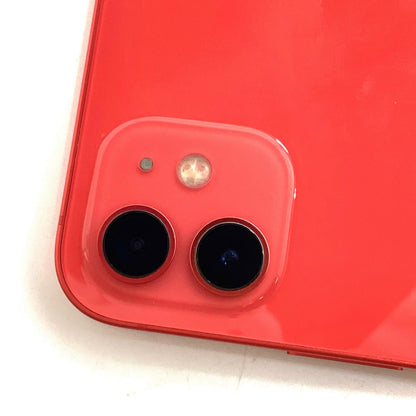 【全額返金保証】【最速発送】Apple iPhone iPhone 12 128GB (PRODUCT)RED docomo SIMフリー 白ロム 動作確認済 77%