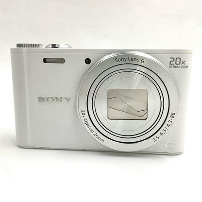 【全額返金保証】【最速発送】Sony コンパクトデジタルカメラ サイバーショット DSC-WX300 (W) [ホワイト] 動作確認済