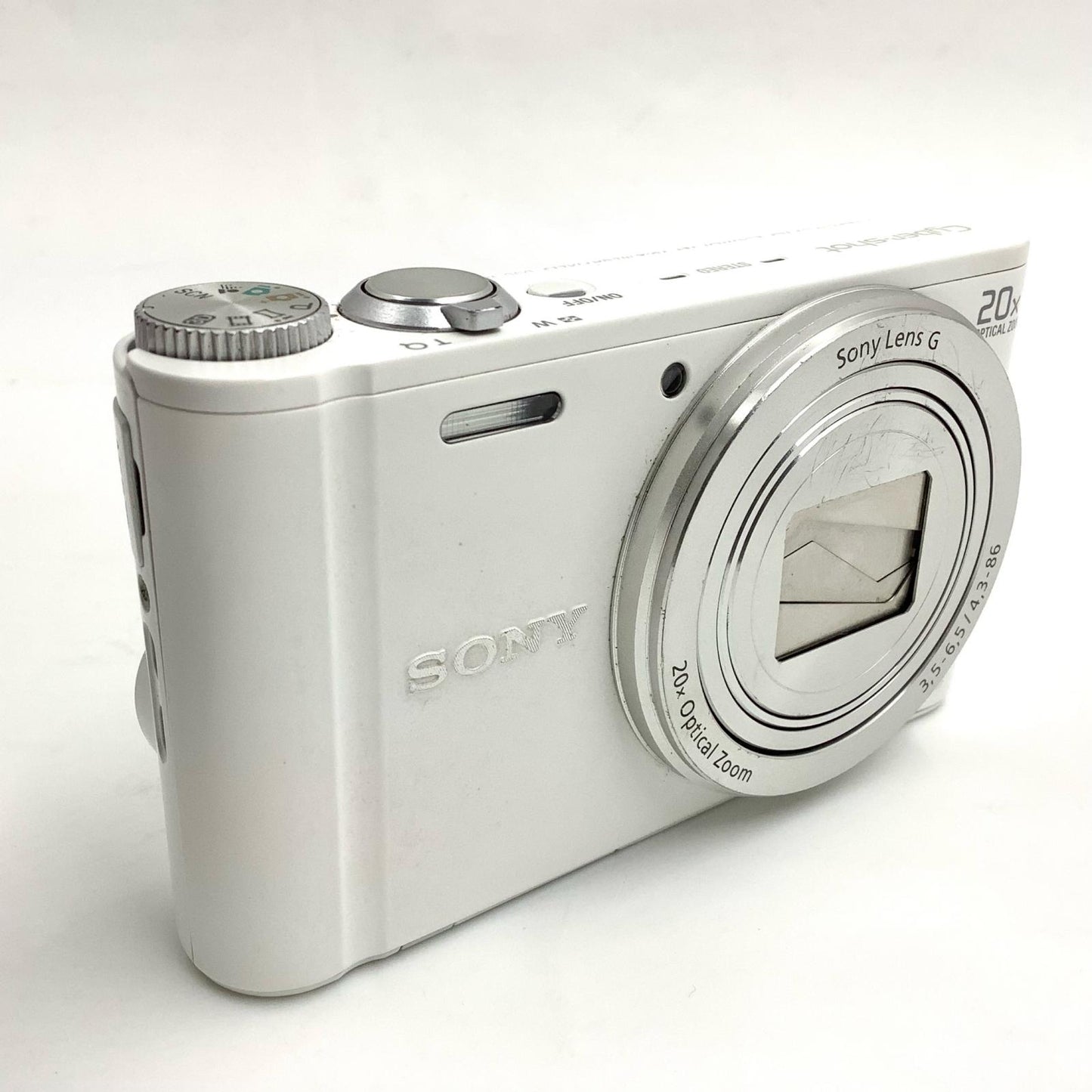 【全額返金保証】【最速発送】Sony コンパクトデジタルカメラ サイバーショット DSC-WX300 (W) [ホワイト] 動作確認済
