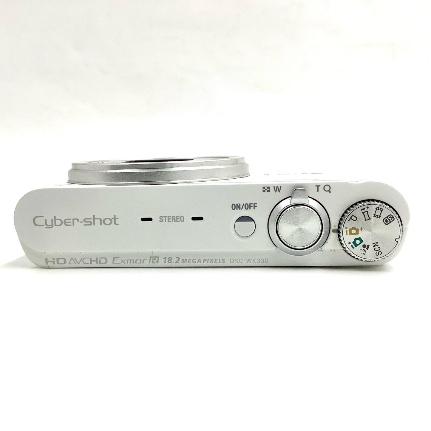 【全額返金保証】【最速発送】Sony コンパクトデジタルカメラ サイバーショット DSC-WX300 (W) [ホワイト] 動作確認済