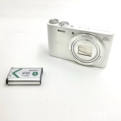 【全額返金保証】【最速発送】Sony コンパクトデジタルカメラ サイバーショット DSC-WX300 (W) [ホワイト] 動作確認済