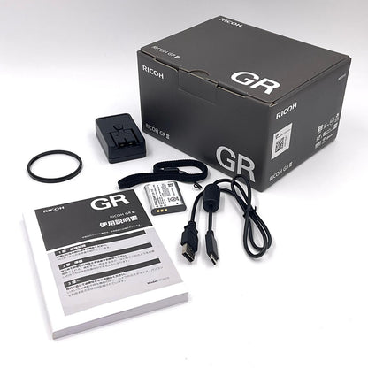 【全額返金保証】【最速発送】RICOH コンパクトデジタルカメラ RICOH GR III 美品 動作確認済